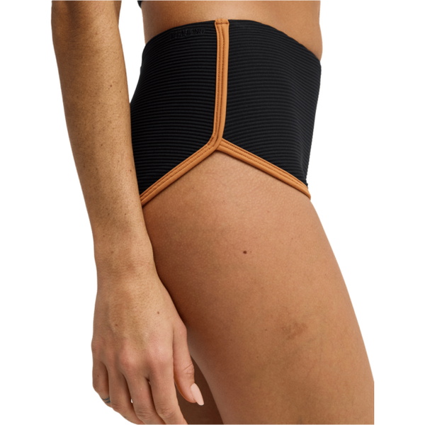 2026 Billabong Womens Tanlines Surf Short Bikini Bottoms 24O271600 - Black